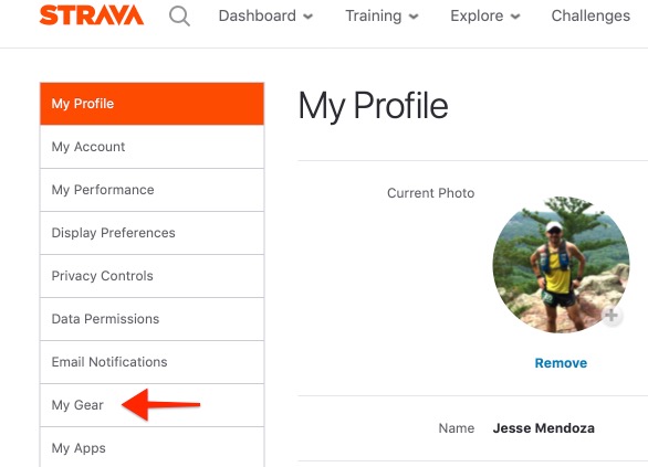 Strava gear fit online 2