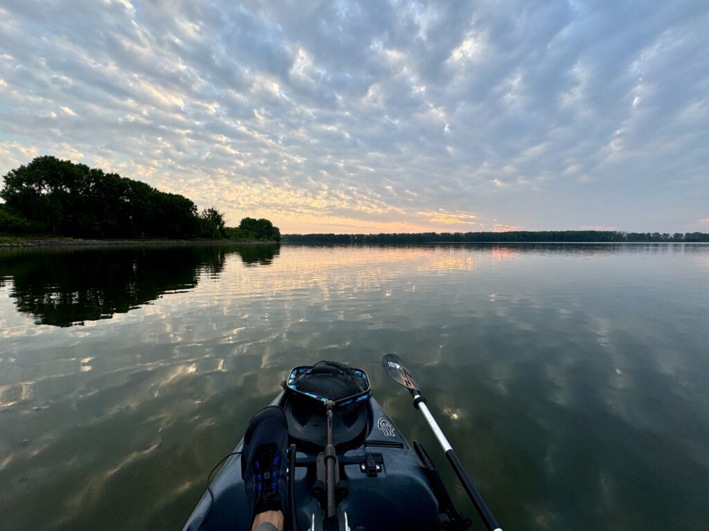 kayak fishing